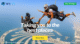skydiving over the Palm Jumeirah
