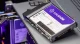 A Solidigm branded NAND flash storage drive on a server rack